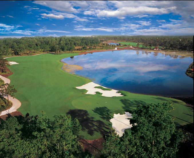 Hole 16 Arial View